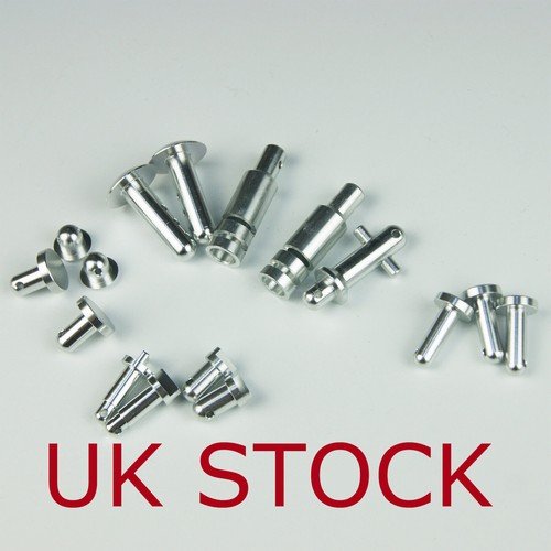 Silver body pins radio box - silver,