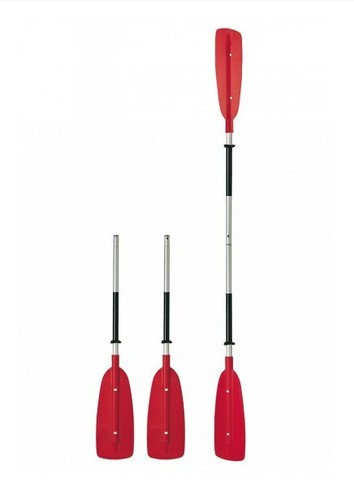 Bravo aluminium kayak paddle - aluminium,