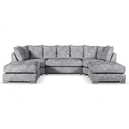 Bishop grey large shape sofa - bishop,