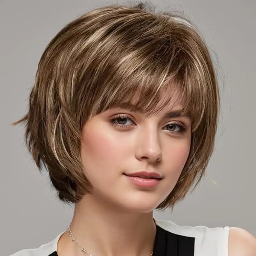 Short straight bob - bob, wigs