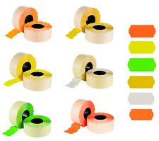 Price Gun Labels CT4 26mm x 12mm Price Labels Permanent - Various Colours