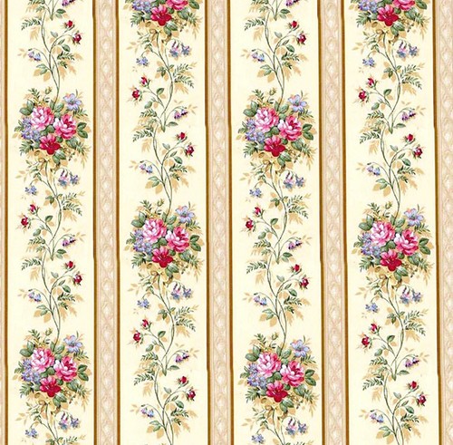 Dolls house wallpaper 12th - dolls, 1/12th