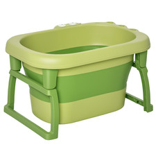 HOMCOM Foldable Baby Bathtub