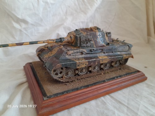 Built king tiger tank - king,