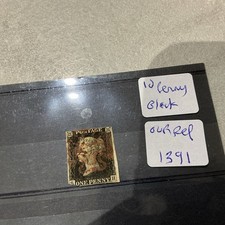Great britain penny black - 1d,