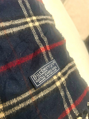 Burberrys woven wool check - burberrys,