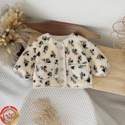 Baby girl winter - winter, flower