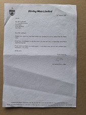 STIRLING MOSS MOTOR RACING