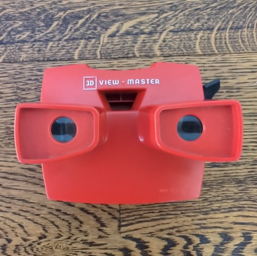 Vintage view master - master, red
