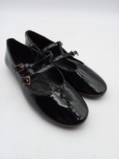 M&S Womens Patent Faux Leather