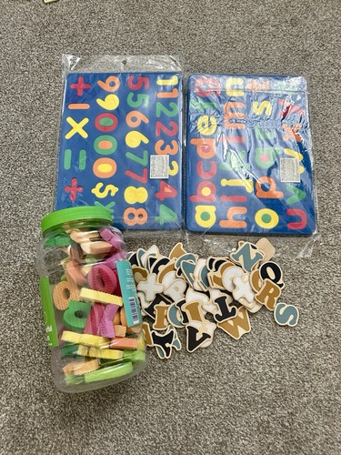 Foam alphabet letters numbers - alphabet,