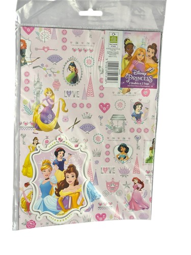 Disney princess gift wrap - disney,