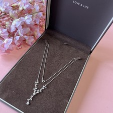 9ct  white Gold 18” real