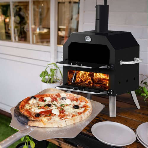 Outdoor pizza oven - pizza, cooking