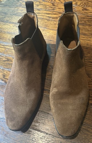 Brown chestnut suede - chestnut, chelsea