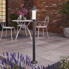 GoodHome Lantern Dark grey