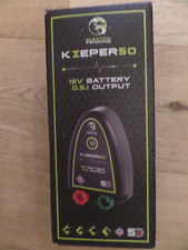 Keeper 50 Mole Electric Fencing 12v Battery Energiser 0.5J BNIB
