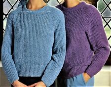 Easy Fishermans Rib Ladies DK