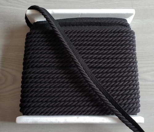 10mm cotton flanged piping - 10mm,