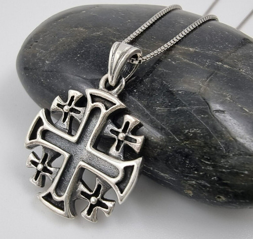 Jerusalem crusader cross - 3d,