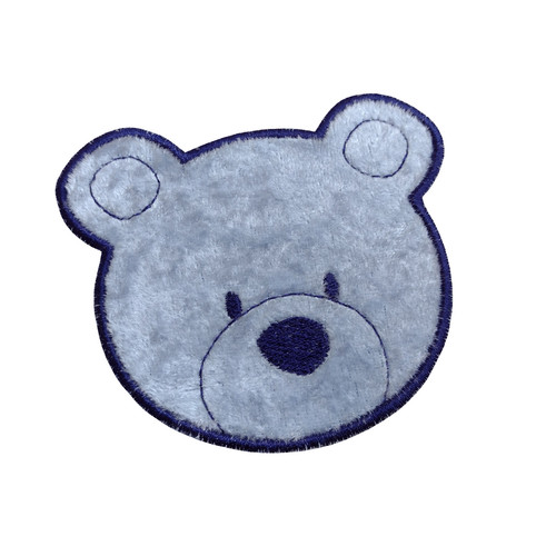 Plush velvet teddy bear - velvet,