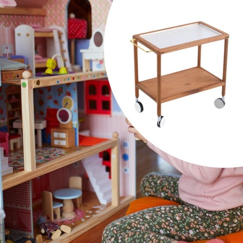 Scale miniature tea table - miniature,
