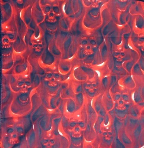 Flaming skulls alexander henry - flaming,