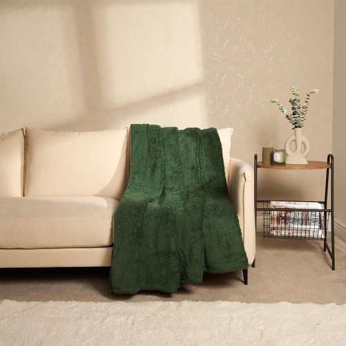 Ohs teddy fleece bear blanket - ohs,