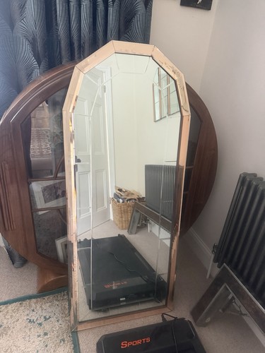 Art deco mirror with - art,