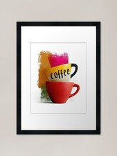 Vibrant Coffee Cups rtistic