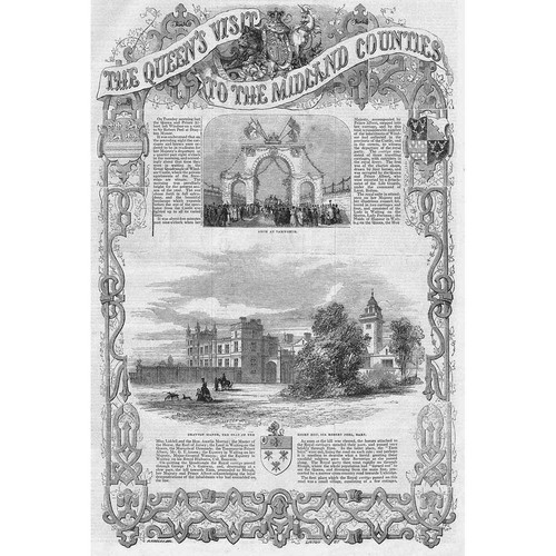 Queen victoria visit the - queen, to