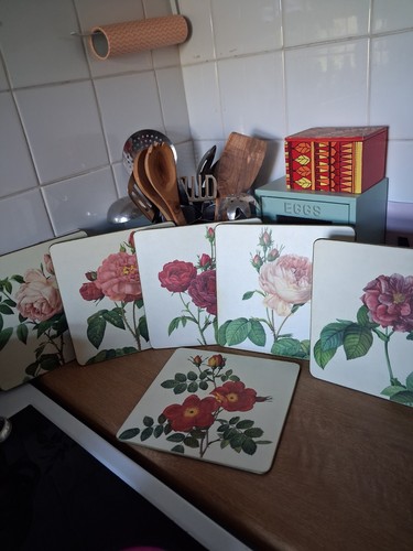 Set vintage roses - of, 6