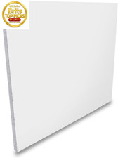 White UPVC Flat Door Panel (W