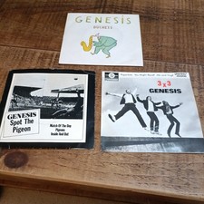 Genesis 3x7" 3x3 Duchess & Spot The Pigeon all VG/VG++