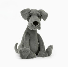 Jellycat Zeus 30CM Plush Dog Great Dane Toy Dust Bag Inc Christmas gifts