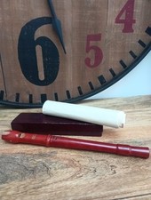 Dulcet Scholar C Descant Wooden Recorder With Box And Instructions