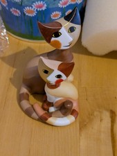Goebel Little Cat Parade Rosina Wachtmeister "Angelo & Angelina" in original tin