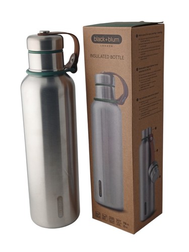 Black blum insulated bottle - insulated,