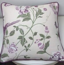 cushion cover laura Summer Palace Grape fabric 16"(piped)