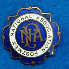Enamel Pin Badge National Association Postmen Postman GPO NAP Trade Union Scarce