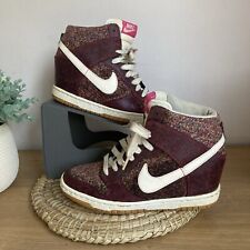  Nike Dunk Sky Hi Hidden Wedge Liberty Digital Floral Pink Gum Size 5 Ladies