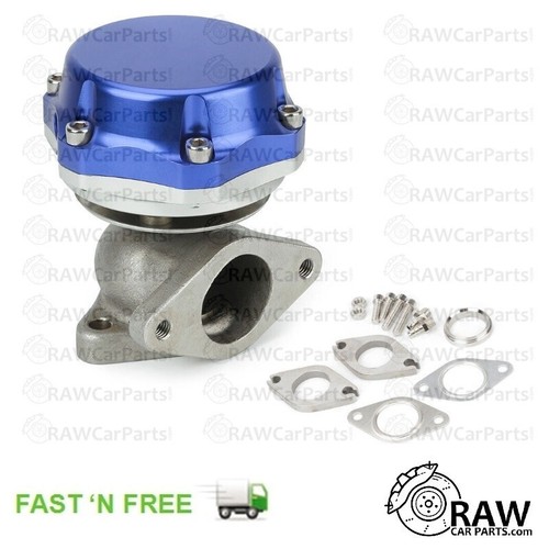 Blue 38mm bolt hole flanged - blue,