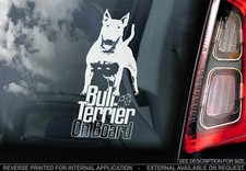 English Bull Terrier Car