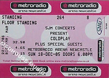 COLDPLAY Concert TiICKET