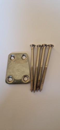 Original neck plate - original, screws
