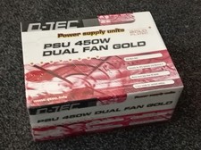 Q-Tec PSU 450w Dual Fan Gold 