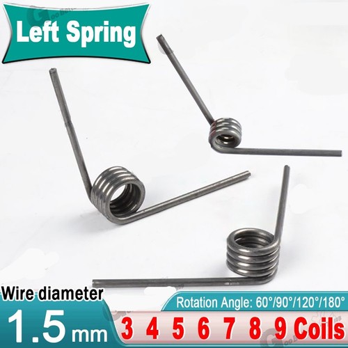 Torsion spring coil 10 - 3-9, (10