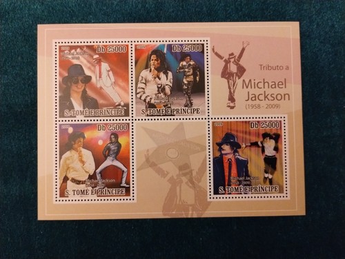 Michael jackson stamps mini - jackson,