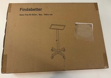 Champagne Salon Tray Cart with