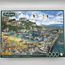 Falcon 1000 Piece Jigsaw Puzzle Newquay Harbour Complete